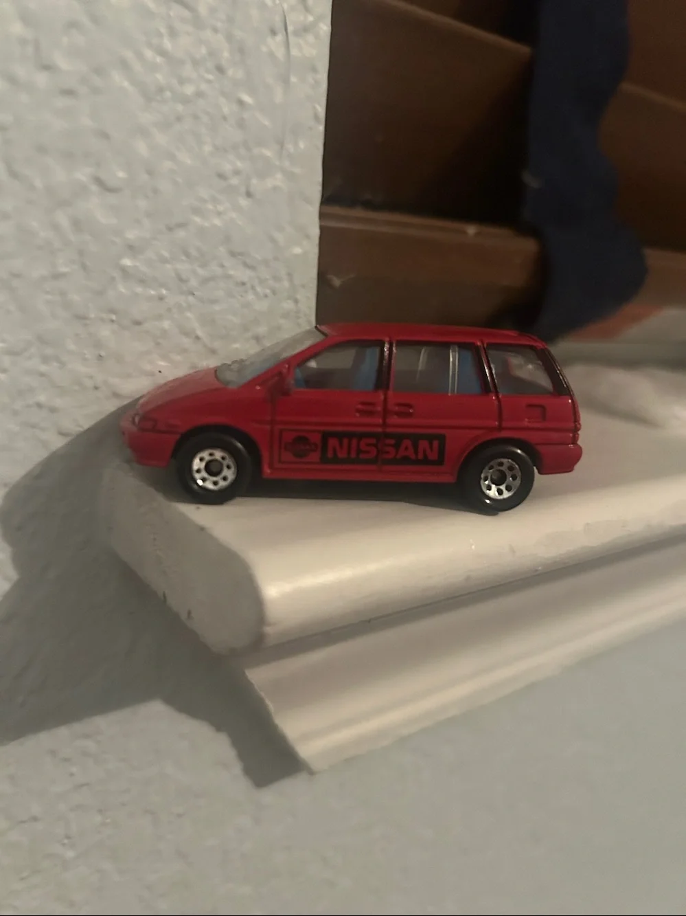 Matchbox Vintage 1990 Nissan Prairie Minivan - RARE Red Multi-Pack Exclusi